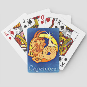 Steinbock, Capricorno Spielkarten