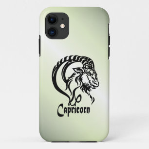 Steinbock das Meer Ziege Zodiac Grün Case-Mate iPhone Hülle