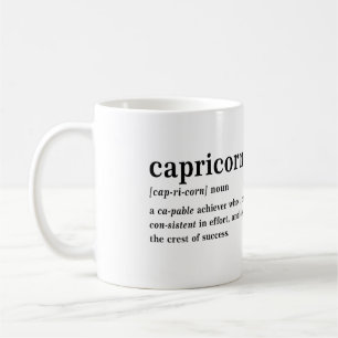 Steinbock Definition Ästhetik Astrologie Geschenk Kaffeetasse