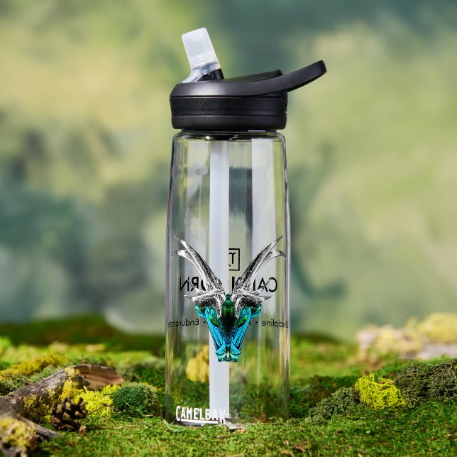 Steinbock – Der visionäre Architekt  Trinkflasche (Außenbereich (gedreht))