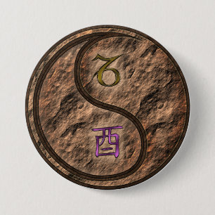 Steinbock & Erdhahn Button