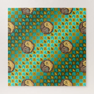 Steinbock & Feuerhund Puzzle