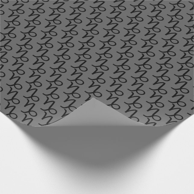 Steinbock-Geschenkpapier Geschenkpapier (Ecke)