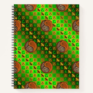 Steinbock & Holz Ziege Notizbuch