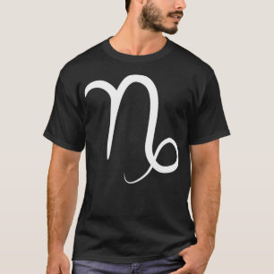 Steinbock Horoskop Astrologie Symbol T-Shirt