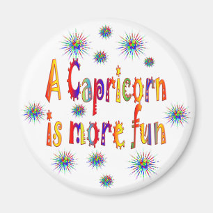 Steinbock ist Spaß Magnet