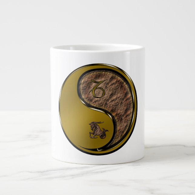 Steinbock Jumbo-Tasse (Vorderseite)