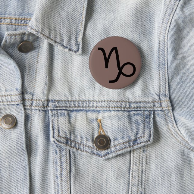 Steinbock-Knopf Button (Beispiel)