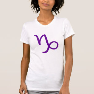 Steinbock lila T-Shirt