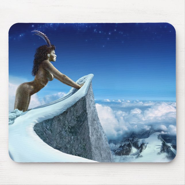 Steinbock - Mauspad (Vorne)