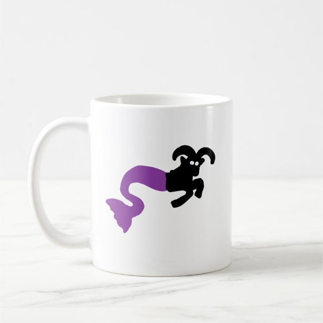 Steinbock Meerziege Symbol Tasse (Links)