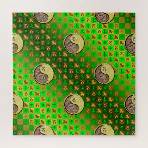 Steinbock & Metall Ziege Puzzle