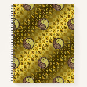 Steinbock & Metalldrache Notizbuch