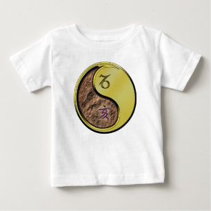 Steinbock & Metallener Eber Baby T-shirt