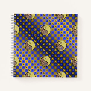 Steinbock & Metallener Ochse Notizbuch