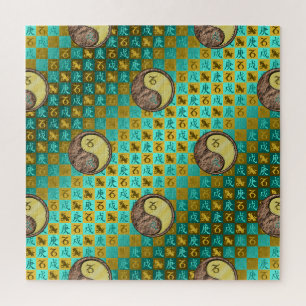 Steinbock & Metallhund Puzzle
