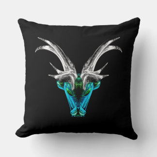 Steinbock – Minimalistisches Zodiac-Dekokissen Kissen