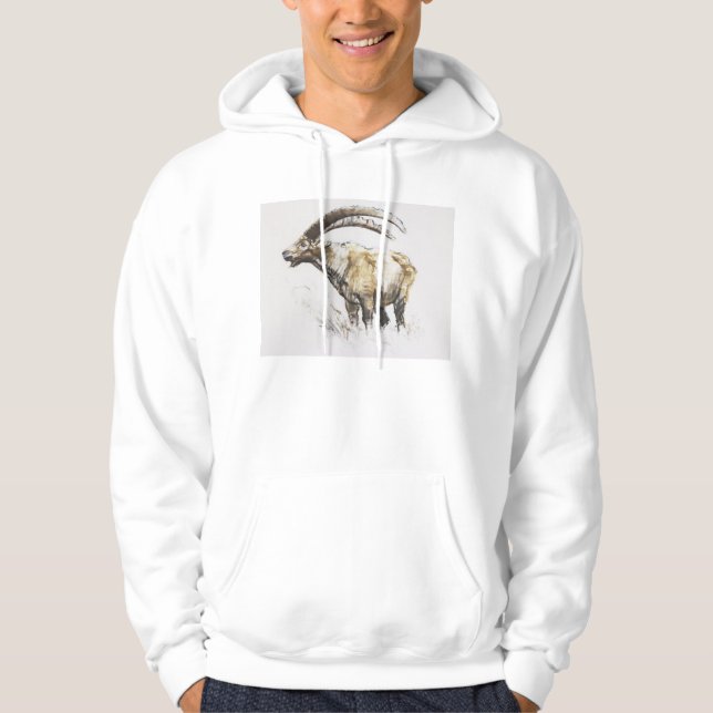 Steinbock Noasca Hoodie (Vorderseite)