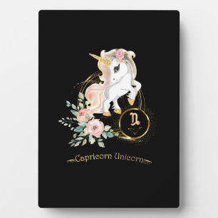 Steinbock-Shirt Zodiac Einhorn Zeichen Astrologie Fotoplatte