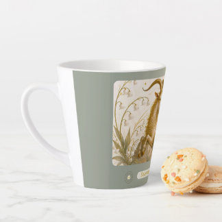 Steinbock-Siegel Art Nouveau Kleine Latte-Mug Milchtasse