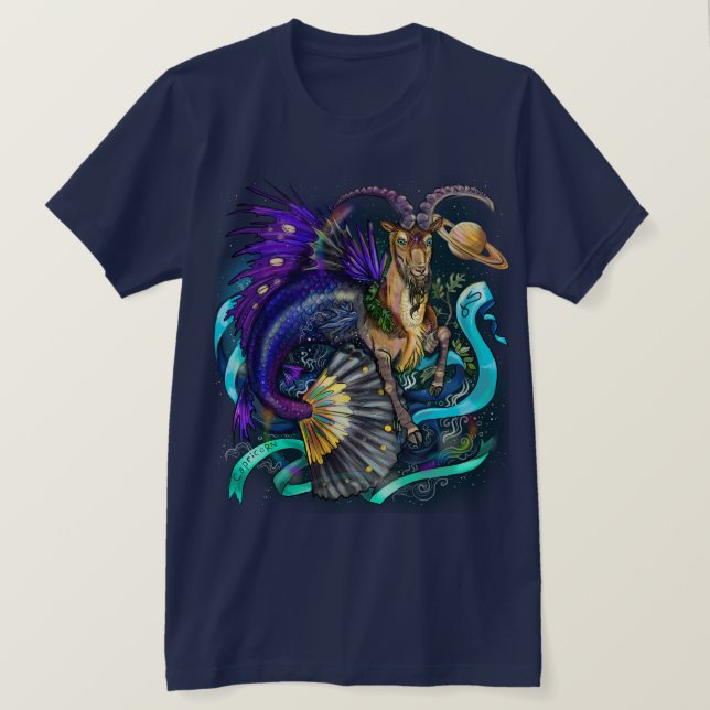 Steinbock-Sternzeichen T-Shirt (Design vorne)