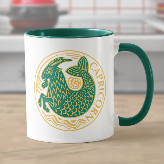 Steinbock Sternzeichen Tasse (Von Creator hochgeladen)