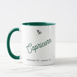 Steinbock-Sternzeichen-Tasse – Astrologie-Kaffeeta Tasse