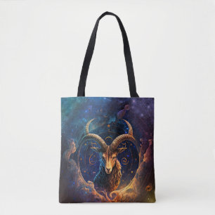 Steinbock-Sternzeichen Wasserfarben-Design