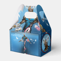 Steinbock-Themenparty-Geschenkbox