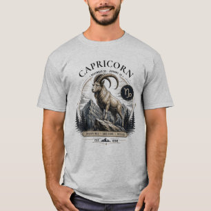 Steinbock-Tier-Shirt zum Sternzeichen T-Shirt