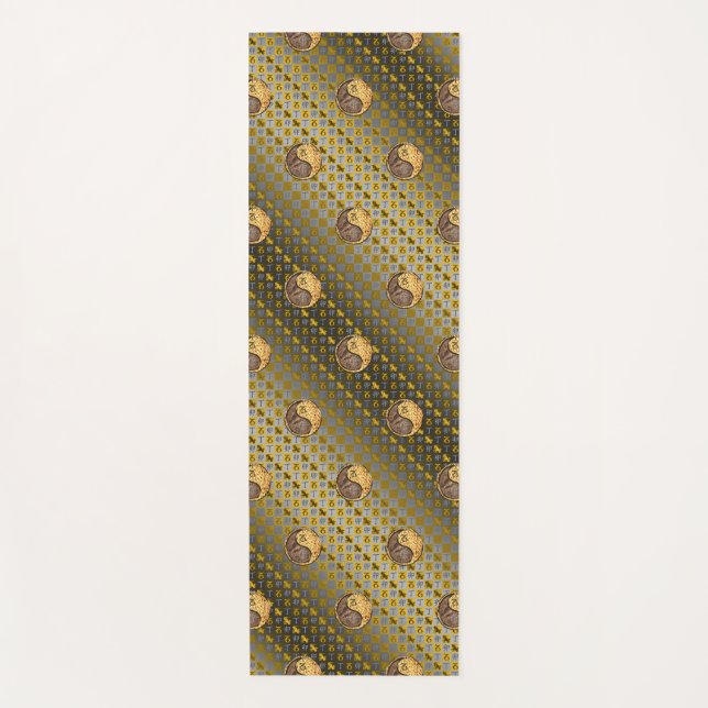 Steinbock und Feuerwehrkaninchen Yogamatte (Vorderseite)