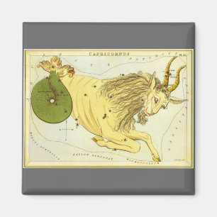 Steinbock Vintage Konstellation, Uranias Spiegel Magnet