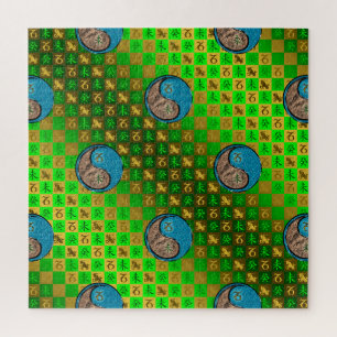 Steinbock & Wasser Ziege Puzzle