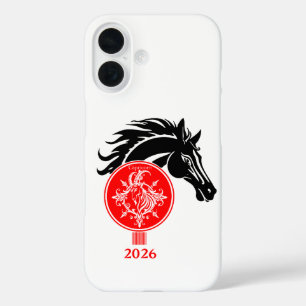 Steinbock x Jahr des Pferdes 2026 iPhone 16 Hülle