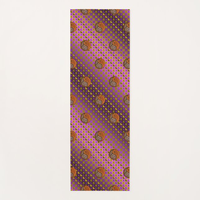 Steinbock Yogamatte (Vorderseite)