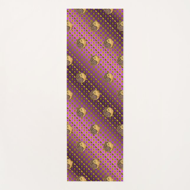 Steinbock Yogamatte (Vorderseite)