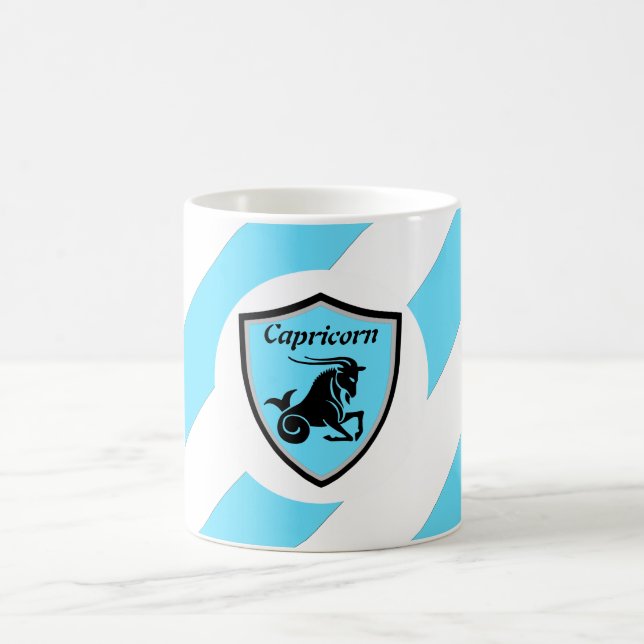 Steinbocksymbol Kaffeetasse (Mittel)