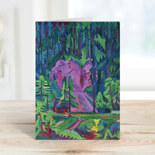 Steinbruch bei Wildboden | Ernst Ludwig Kirchner Karte (Von Creator hochgeladen)