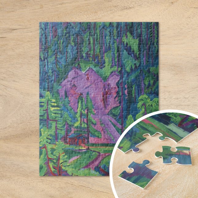 Steinbruch bei Wildboden | Ernst Ludwig Kirchner Puzzle (Von Creator hochgeladen)