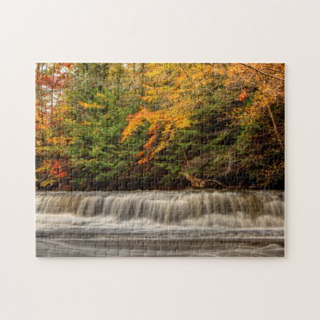 Steinbruch im Herbst Puzzle (Horizontal)