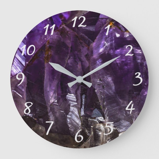 Steindesign Große Wanduhr (Vorderseite)