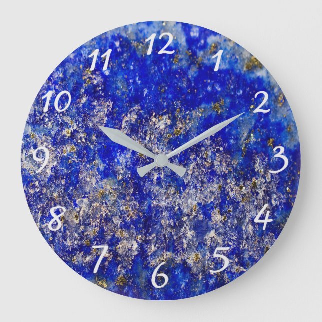 Steindesign Große Wanduhr (Vorderseite)