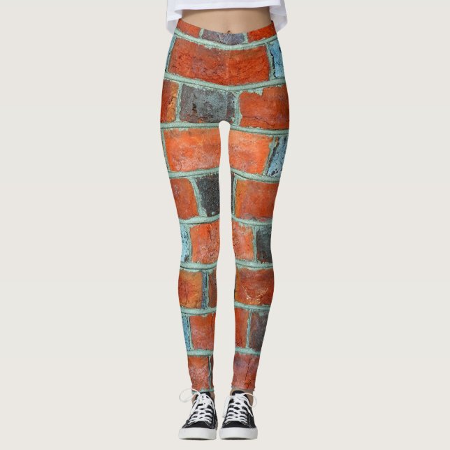 Steine Abstrakt Leggings (Vorderseite)