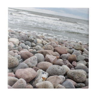 Steine am Strand / Ostsee / Insel Rügen Fliese