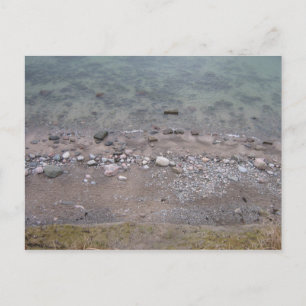 Steine an der Ostsee Postkarte