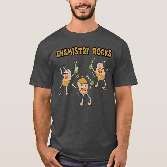 Steine der Chemie T-Shirt (Vorderseite)