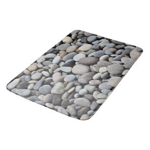 Steine, Felsen, Kiesel, Bad, Zuhause-Wolldecke Badematte