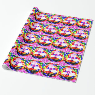 Steine in Blasen Geschenkpapier