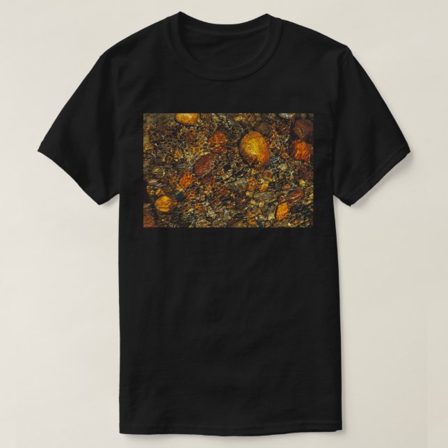 Steine in meiner Naturkunst Passage T-Shirt (Design vorne)