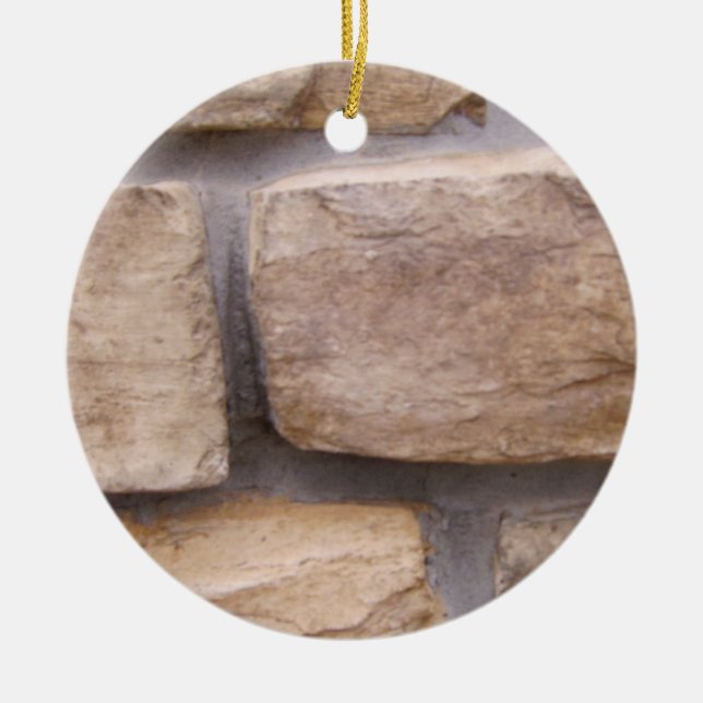 Steine Keramik Ornament (Vorne)